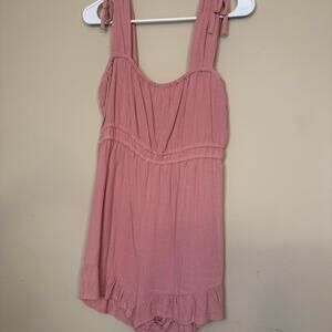 New In size large pink jumpsuit